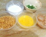 A picture of step 2 of Crispy Peri Peri Fried Chicken with Curry Sauce and Rice 😋.