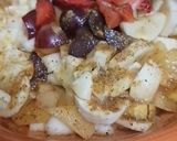 A picture of step 3 of Fruit Chaat🍎🍓.