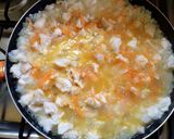 Foto del paso 3 de la receta: Budín de zapallo italiano con pollo 🍗