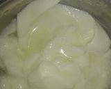 A picture of step 1 of Mix raita.