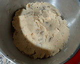 Foto del paso 2 de la receta: Bomba de papa rellena de queso al horno 🥔