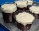 Foto langkah ke 5 dari resep Puding Coklat Fla Susu.