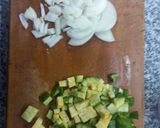 Foto del paso 1 de la receta: Zapallito, repollo y queso untable