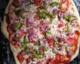 A picture of step 7 of Home-made pizza.