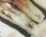 Foto del paso 1 de la receta: Calabacín relleno de pollo y queso al grateen
