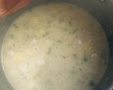 Joghurtos zöldborsó krémleves recept fázis 6 fotója