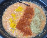 A picture of step 6 of Dal Palak.