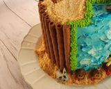 Une image de l'étape 4 de Layer cake vaiana / moana à la clémentine.