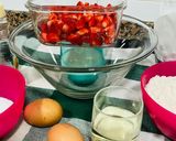 Foto del paso 2 de la receta: Magdalenas de fresas y ricotta 🍓 🧁 🍙
