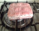 Foto del passaggio 1 della ricetta Pancia di maiale con pasticcio di patate e cipolla rossa
