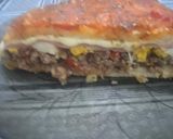 Foto del paso 7 de la receta: Pizza rellena de carne, huevos, jamón y muzzarella