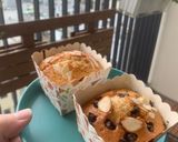 Hình bước làm 6 của món Muffin mứt Cam Dâu