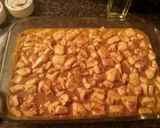 A picture of step 6 of Cinnamon Roll French Toast Bake.