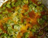 A picture of step 5 of Sponge gourd (galka) curry.