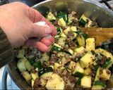 Foto del paso 4 de la receta: Zapallitos con carne vegetal