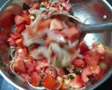 A picture of step 3 of Tomato onion Thokku.