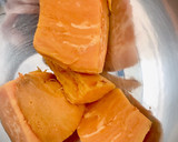 Foto del paso 1 de la receta: Donuts de batata y canela