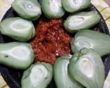 Cara Membuat Labu Siam Kukus sambel Bawang 7