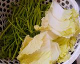 Hình bước làm 2 của món Lẩu chao khoai môn