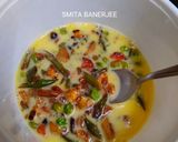 ভেজ চীজ ওমলেট (veg cheese omelette recipe in Bengali) রেসিপি ধাপ - 7 ছবি