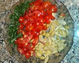 Foto del paso 1 de la receta: Canastitas caprese, choclo, arroz y otras