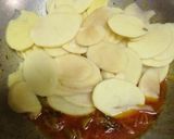 A picture of step 3 of Aloo ki katliyan.