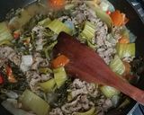 Foto langkah ke 5 dari resep Sapi cah Sayur Asin.