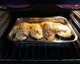 Foto del paso 10 de la receta: Berenjenas con carne, verduras, roquefort y bechamel gratinada