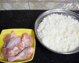 A picture of step 1 of Classic Chicken Biryani on a budget #KokabandCookpad.
