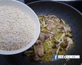 雞肉野蕈燉飯的食譜步驟6照片