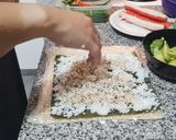Foto del paso 5 de la receta: Sushi de langostinos caliente