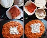 Colourful Uttapam recipe step 2 photo