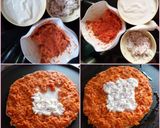 A picture of step 2 of Colourful Uttapam.