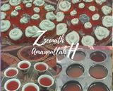 A picture of step 2 of Jelly Crystal Cupcakes with Buttercream Frosting.