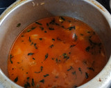 A picture of step 3 of Kathiyawadi Masala Khichdi.