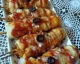 A picture of step 7 of Pizza on stick.