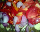 Foto langkah ke 3 dari resep Tumis putren cumi asin.