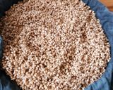 A picture of step 1 of Veg Haleem/Gehu Khichda.