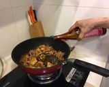 安萱下課後_快炒店人氣料理_三杯雞的食譜步驟13照片