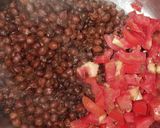A picture of step 2 of Chana chaat.