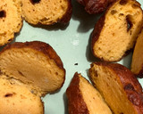 Foto del paso 2 de la receta: Buñuelos de calabaza rellenos de turrón de almendra