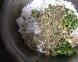 A picture of step 3 of Jowar (pearl millet) masala idli.