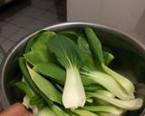 Foto langkah ke 1 dari resep Pakcoy Udang Pedas Asam Manis.