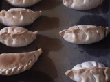 Empanadas de hongos con queso gouda y choclo