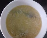 A picture of step 3 of Raw mango and Coconut soup.