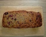 Une image de l'étape 7 de Banana bread healthy sans sucre ajouté aux framboises.