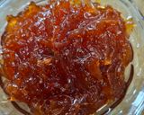 A picture of step 4 of Chunda (sundried mango pickle).