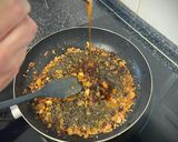 Foto del paso 4 de la receta: Bacalao a la miel sobre cama de alcachofas