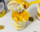 A picture of step 8 of Mango Custard Pudding with Walnuts.