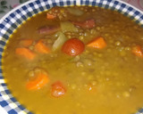 Foto del paso 2 de la receta: Lentejas dulces con chorizo
